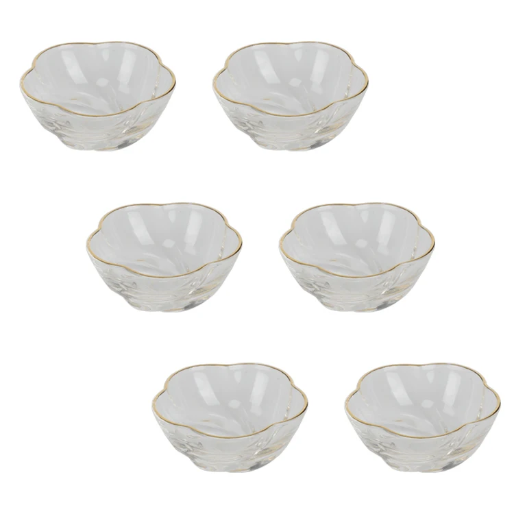 Wholesale Heat Resistant Glass 520ml Clear Tea Pot With 90ml Cup Set Suit Tea Drinkware set