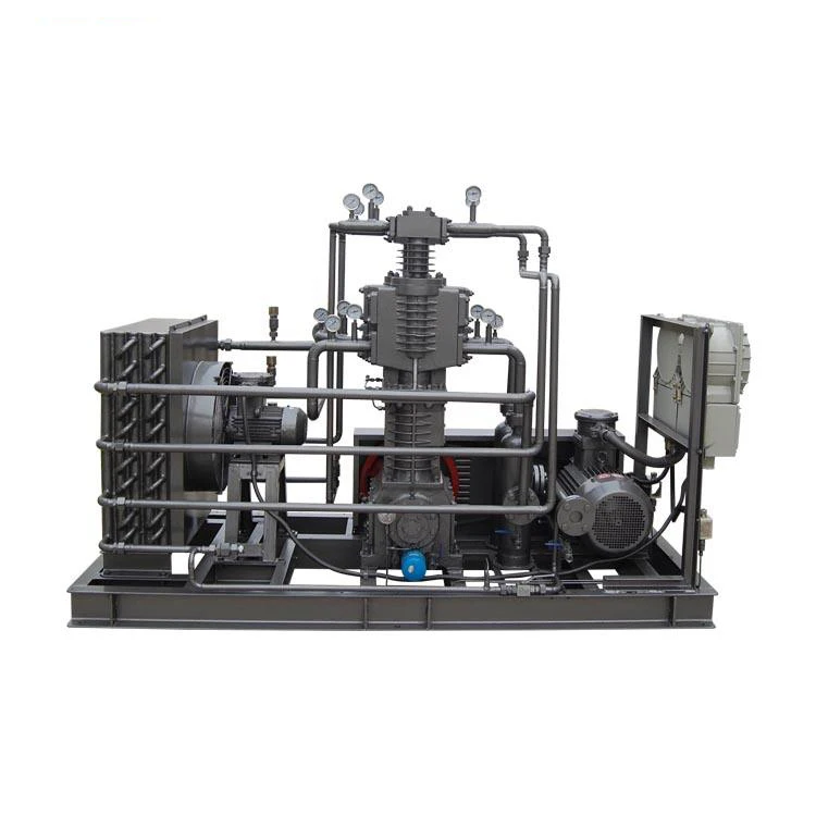 High Pressure Reciprocating Piston Type Compressor Oil-free for Mixed Gas for Sale