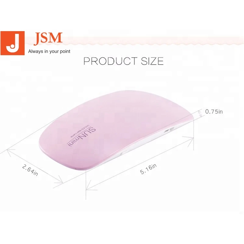 УФ-лампа для сушки гель-лака для ногтей с USB-кабелем