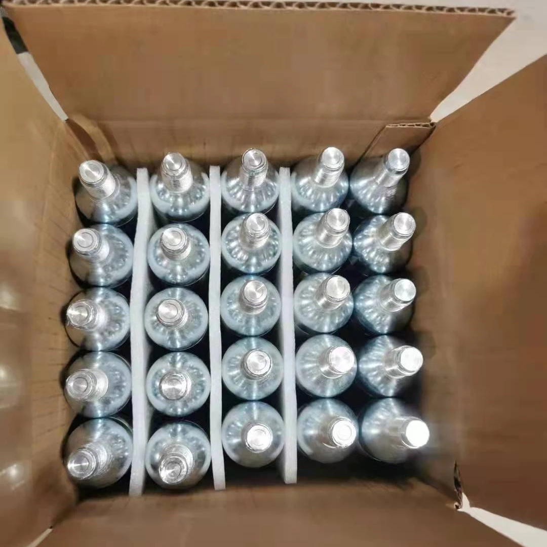2022 High quality 8g airsoft CO2 capsules for america without thread