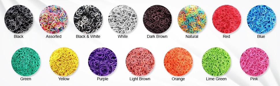 Новый продукт, популярный красочный детский «сделай сам», подарок для девочки, мини-мультяшный маленький набор в коробке, Резиновая лента