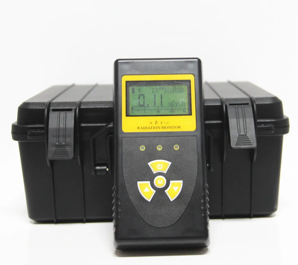 FJ7100 ALPHA, BETA & GAMMA Surface Contamination Monitor Portable Digital x-ray radiation detector