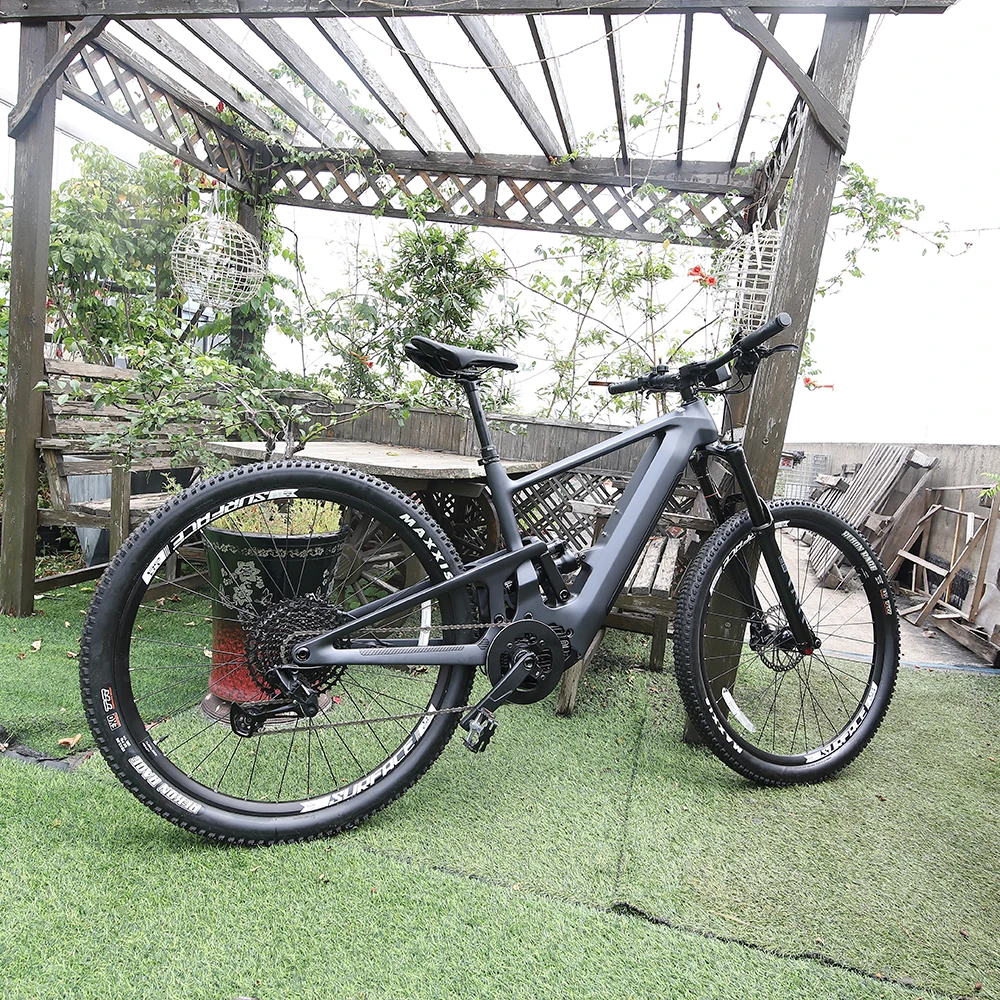 M600 M500 M560 bafang mid motor electric bike carbon frame full suspension emtb 500w electric mountain bike