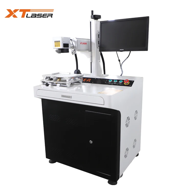 Fiber Laser Marking Machine for Advertising Company 30W 50W 100W Models for Sale