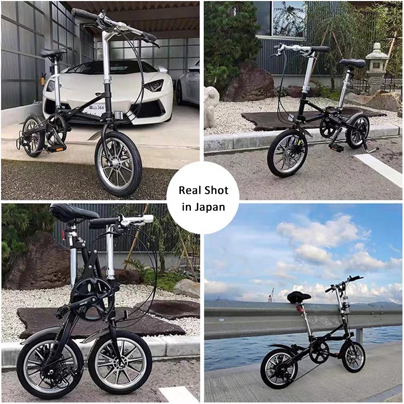 Factory New 14 Inch Single Speed One Second Folding Bike City Bike