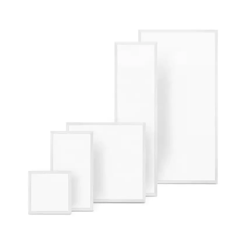 24W 36W 48W 60W Flat 60x60 LED Light Panel 595x595 Commercial Square Frameless Ceiling LED Panel Light For Office School