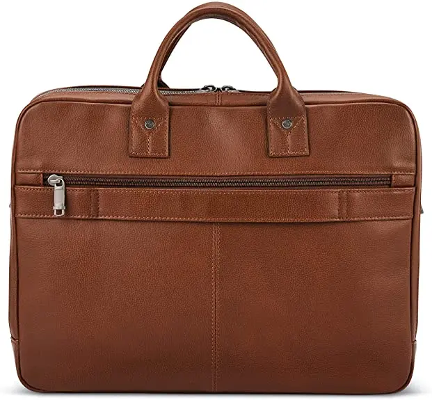 luxury Classic Leather Briefcase man bags genuine leather for men
