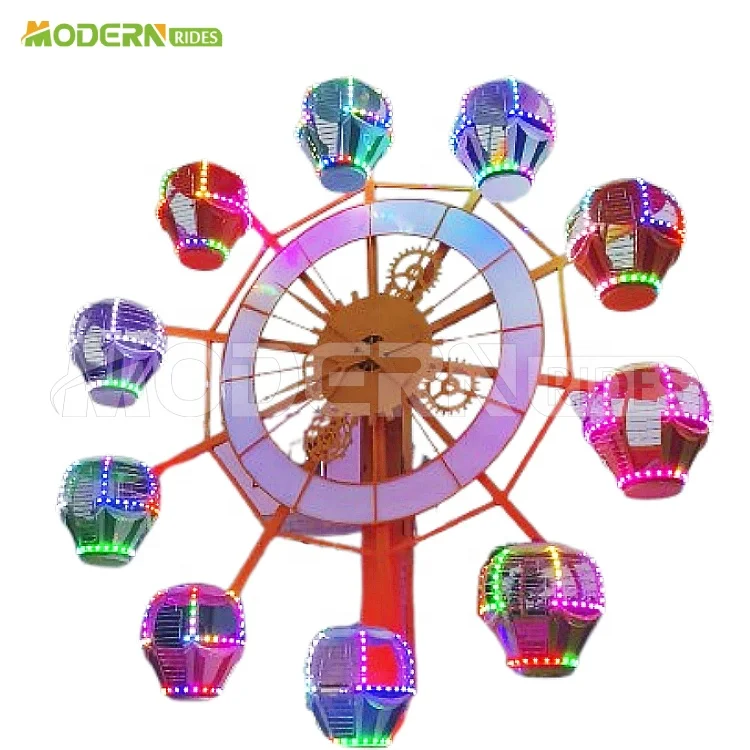 Amusement park facilities attraction park equipment funfair rides mini ferris wheel for sale