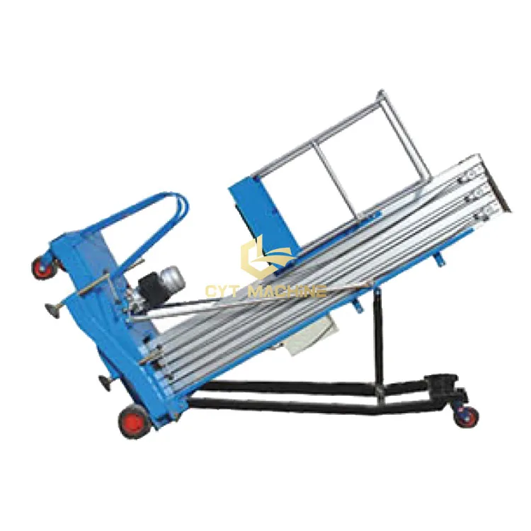 
Tiltable 10m 11m Single Mast Aerial Working Platform Lift Aluminum Lift 