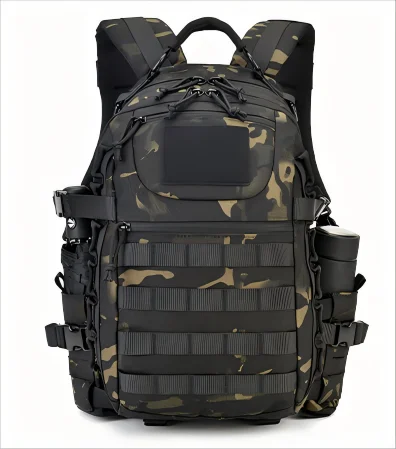 Direct Sales from Manufacturer Waterproof 36-55L Outdoor Tactical Backpack for Climbing Casual Tours Camping Laser Navigation