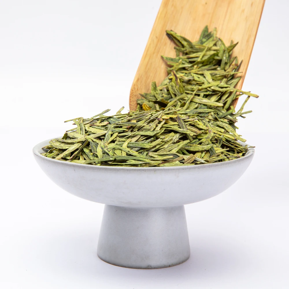 High Quality 100% Pure Organic Dragon Well Tea Tea 19Kg Paper Bags Slimming Longjing Green Tea Leaves from China