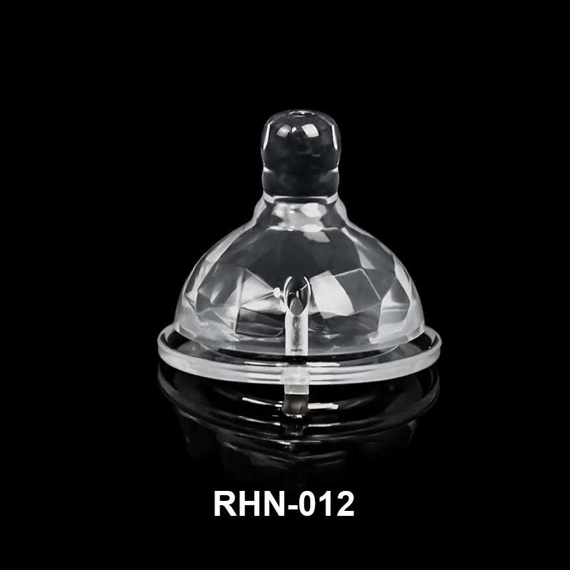 ROWEY Wide Neck Silicone Baby Feeding nipple Teat Infant Bottle Teat