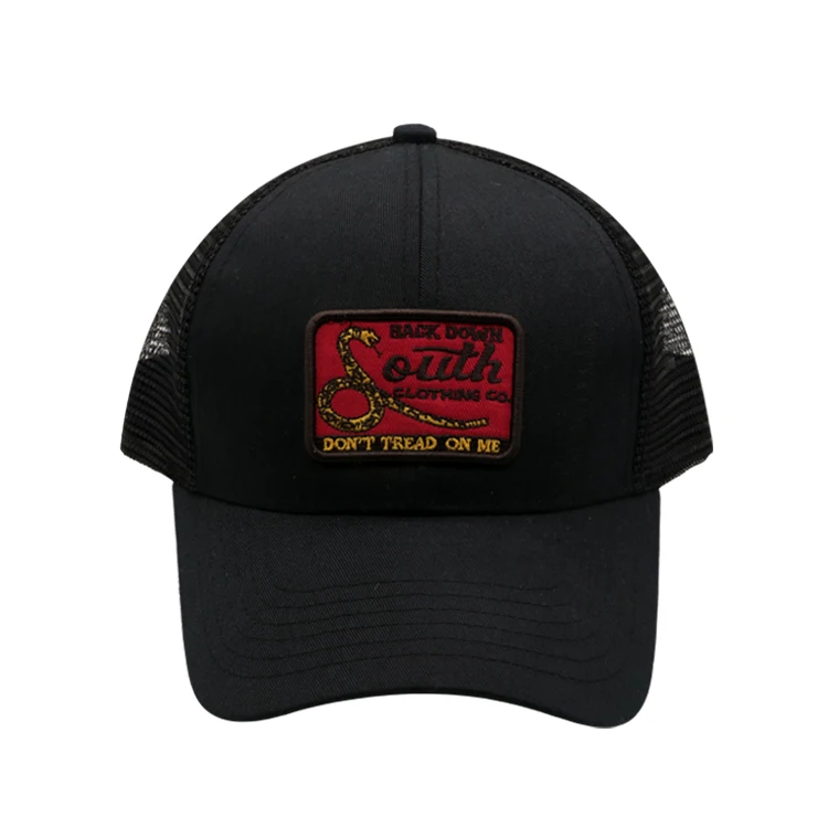 Custom Distressed Rip Vintage Rip 5 Panel Caps Mesh Custom Trucker Hat Embroidery Logo Trucker Caps