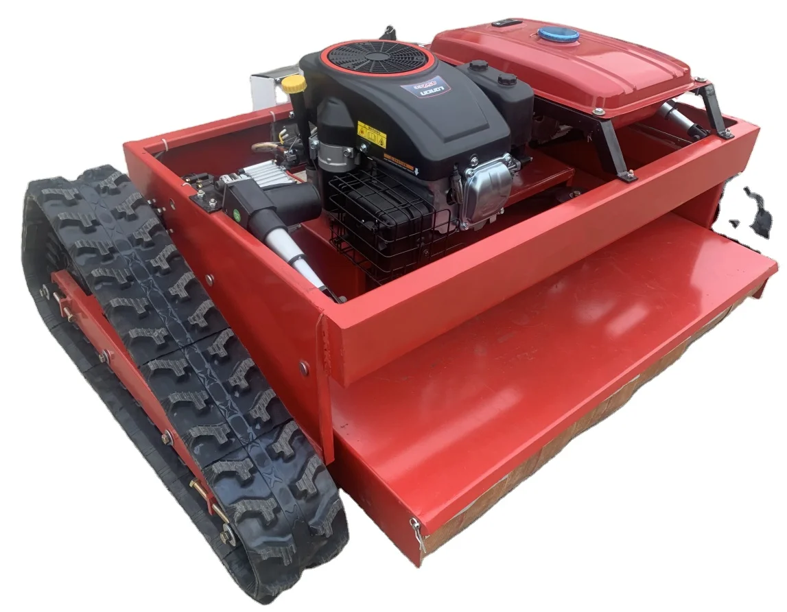 1080 Automatic Lawn Mower Remote Control Tracked  Grass Cutters
