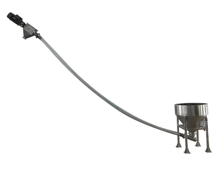 Гибкий винтовой конвейер из нержавеющей стали