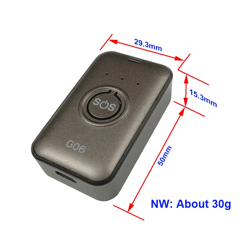 GPS Tracker for Kids - Real-Time Tracking Device with SOS Button & 2-Way Speakerphone - Safety Electronics for Kids Pet
