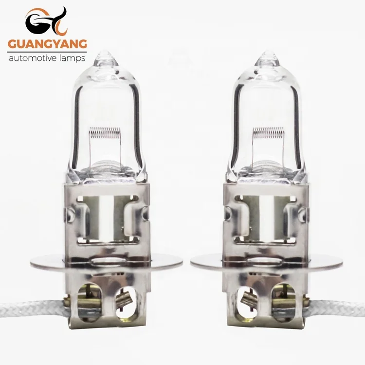 ISO International Standard H3 Halogen Bulb 12V 55W For Car Headlights