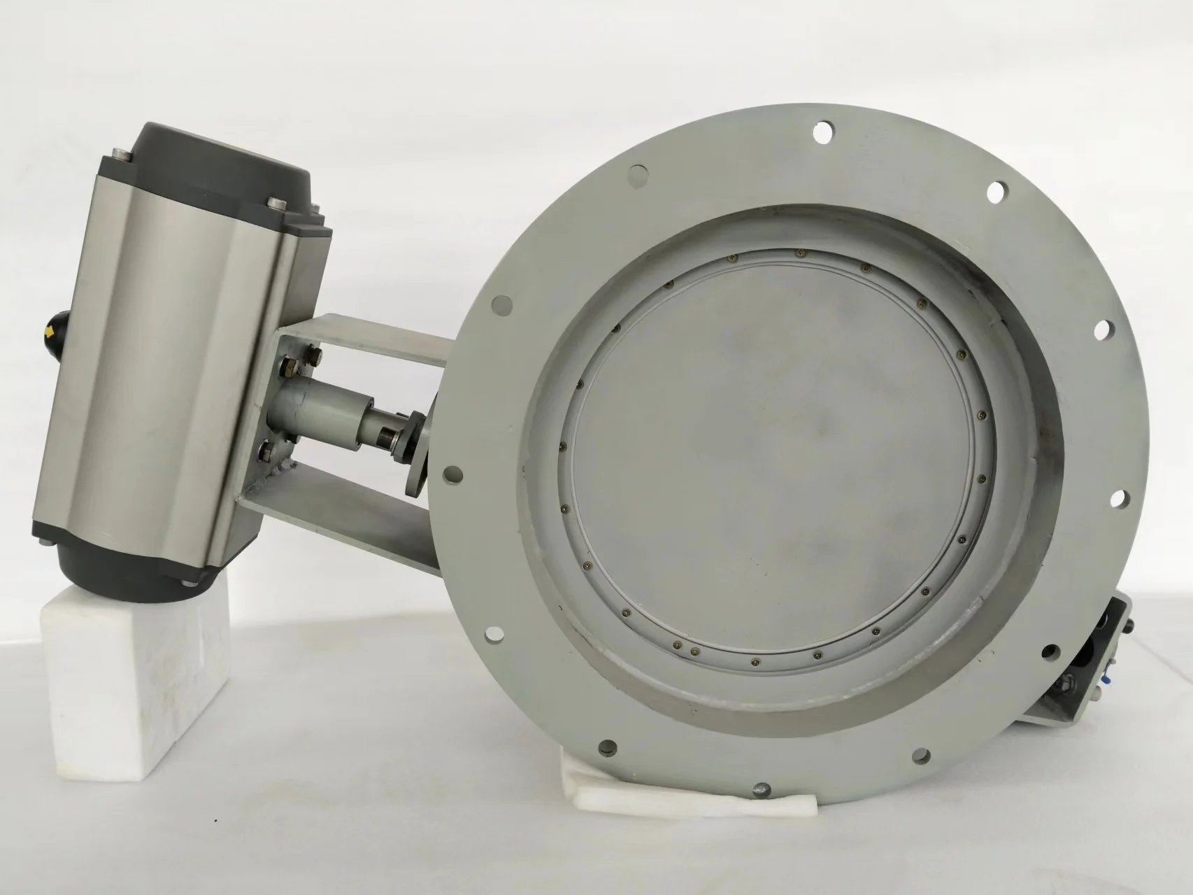 Double Eccentric Electric Butterfly Valve without Actuator for VOC Control