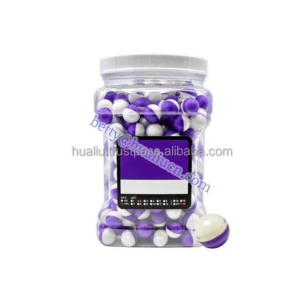 0.43 Caliber 0.50 Caliber 0.68 Caliber bentonite powder Balls with Plastic Shell for professional training