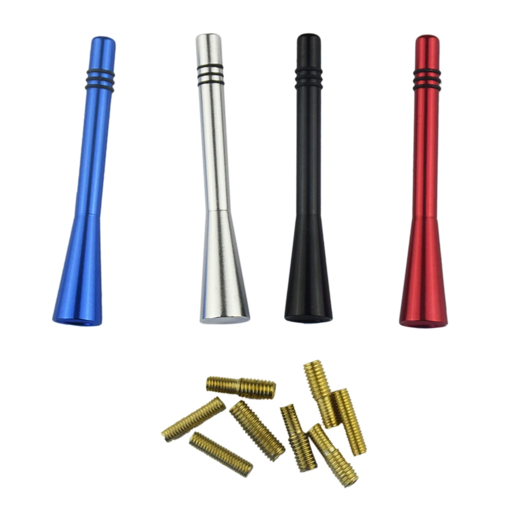 Universal Aluminum Car Roof Radio Antenna Bee Sting Screw AM FM Aerial for and Signals Styling