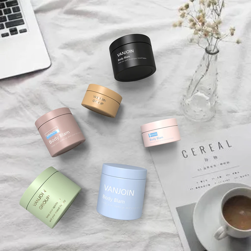 Empty Custom  Colors Cream Containers and Jar for Cosmetic Package with Logo 50ml 100ml 150ml 200ml 250ml 300ml 500ml