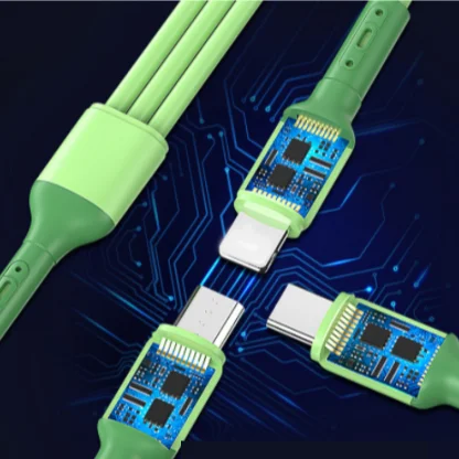 TPE Interface Data Cables Silicone Double Protection USB Cable Fast Charging Cables