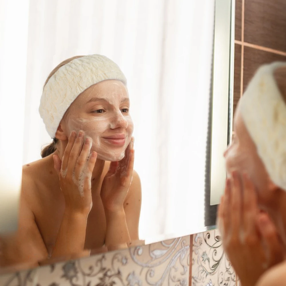 Fashion Wide Hairbands Washing Face Makeup Hair Bands Accessories Wholesale Women Cute Spa Headband