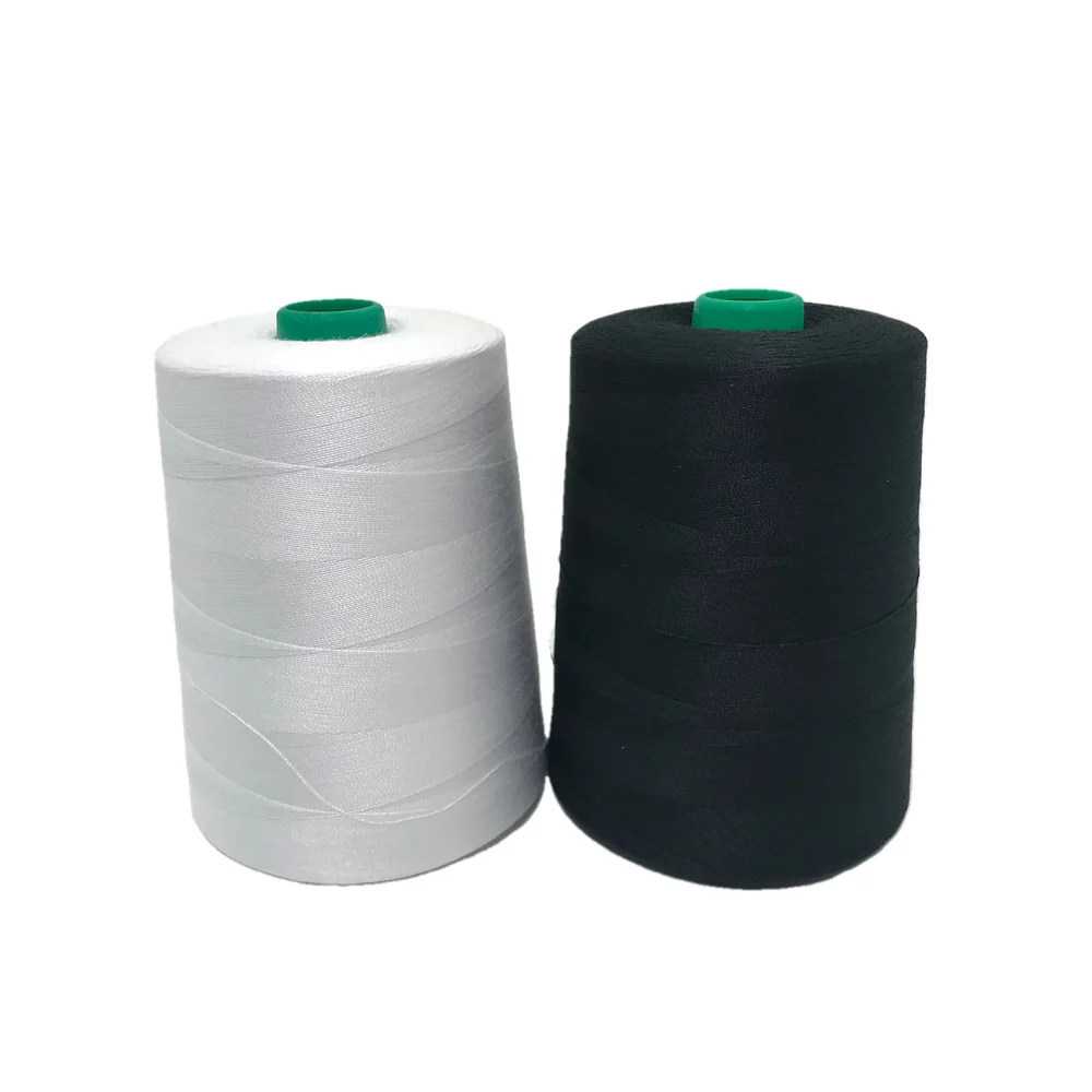 Denim thread high-quality high-speed polyester pagoda sewing thread 20S/2 strands large coil thick thread for household use