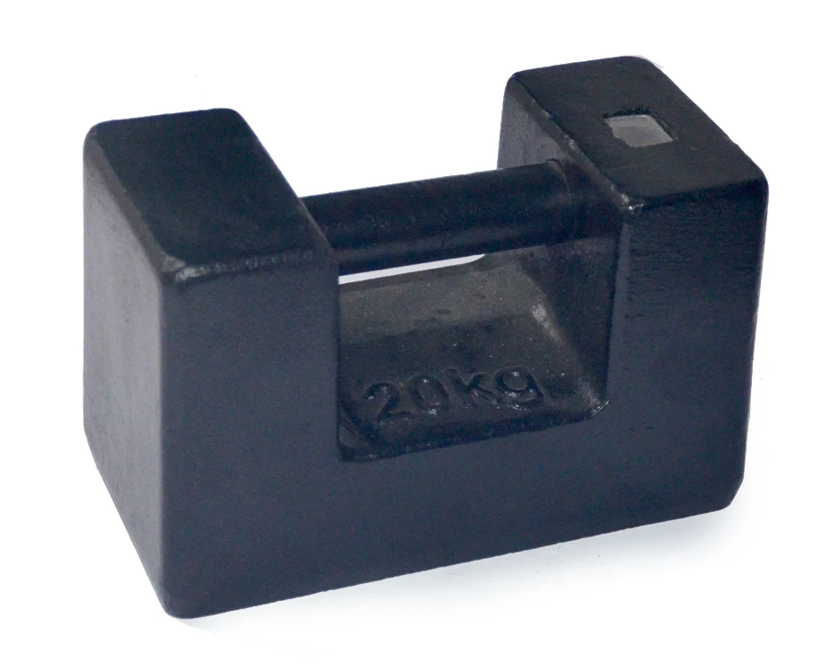 Ручка с рукояткой, прямоугольный стержень, чугунная калибровка, весы M1, 20 кг, 50 фунтов