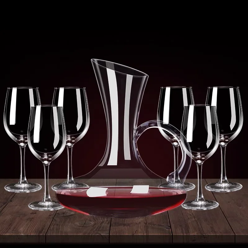 Factory Wholesale Cheap High Quality Long Stem Wine Glasses Wine Glass White Red Customized Logo Retro Wine Glasses