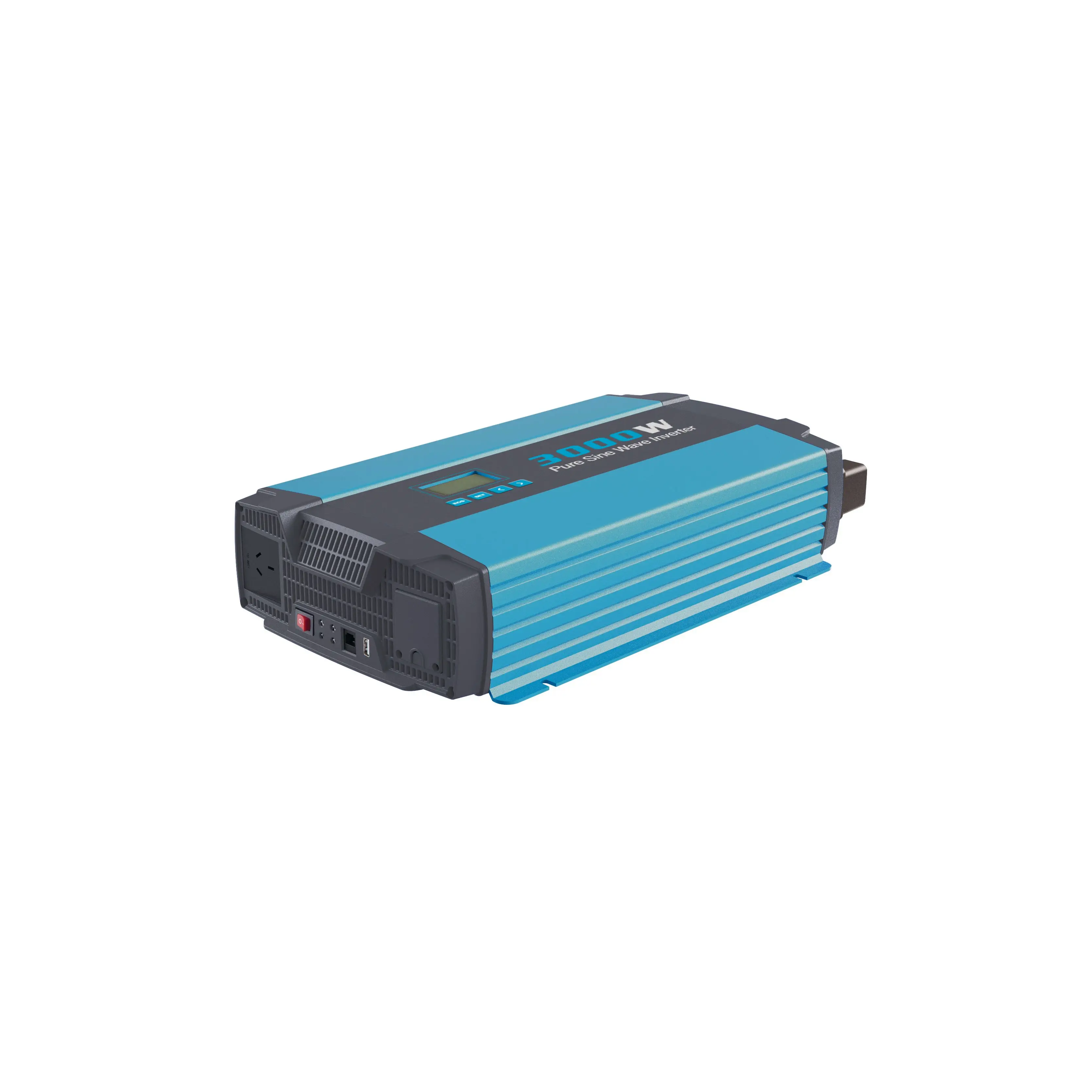 Carstel 92% Efficiency 3000W Pure Sine Wave Inverter with AC Transfer Switch Eco Mode