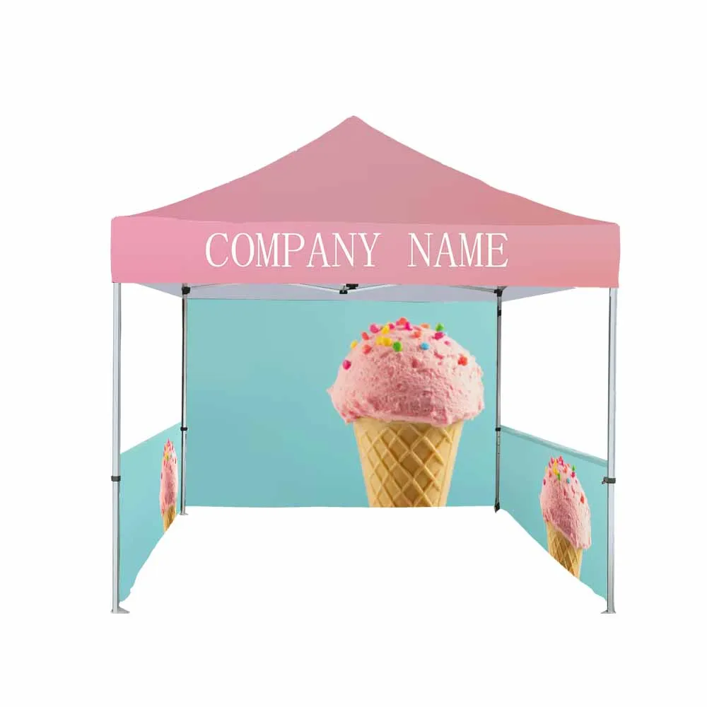 cheap custom printed Aluminum Frame Outdoor Restaurant Tent for Coffee Shop