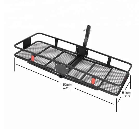 Багажник, багажная корзина, Автомобильная стойка, складное сцепное крепление, стальная сетка