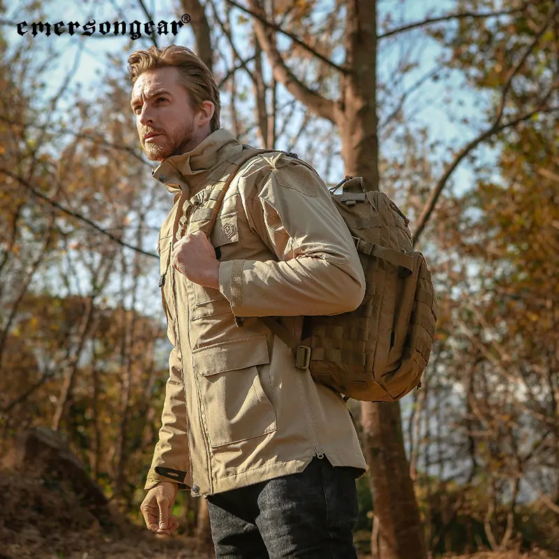Emersongear оптовая продажа большие размеры ветрозащитная уличная Мужская тактическая куртка полевая M65