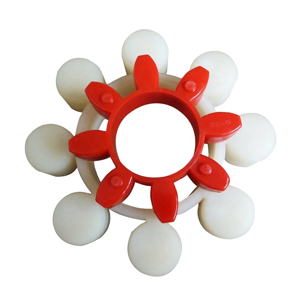 MT coupling plum blossom pad  polyurethane rubber elastic block buffer pad