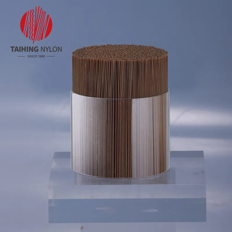 
High Quality Nylon Filament 612 PBT Fibers 100% Synthetic Fiber for Eyelash Brush Mascara Brush Makeup Brush 