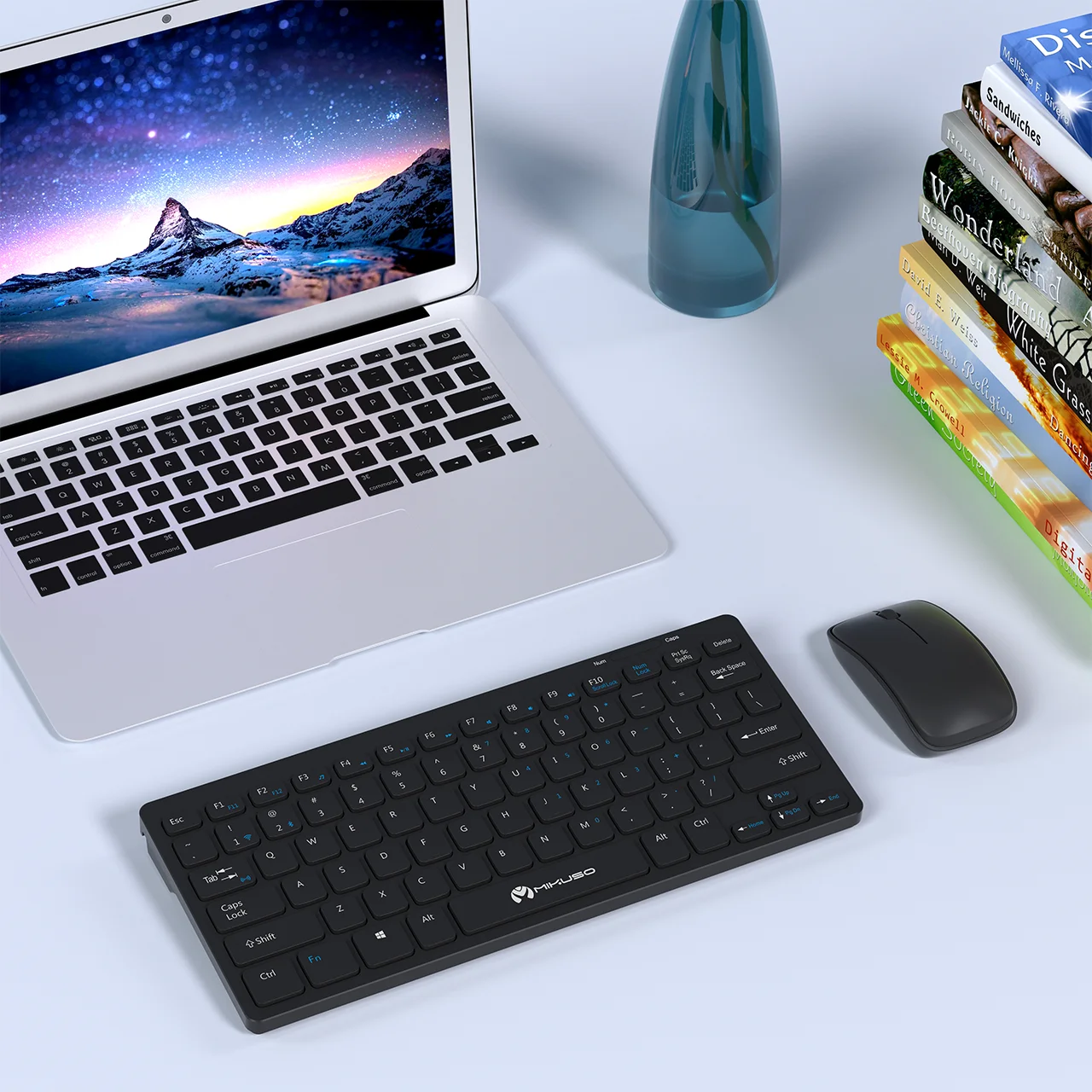 Оптовая продажа, дешевый офисный компьютер с 78 клавишами, 2,4g, беспроводная клавиатура и мышь