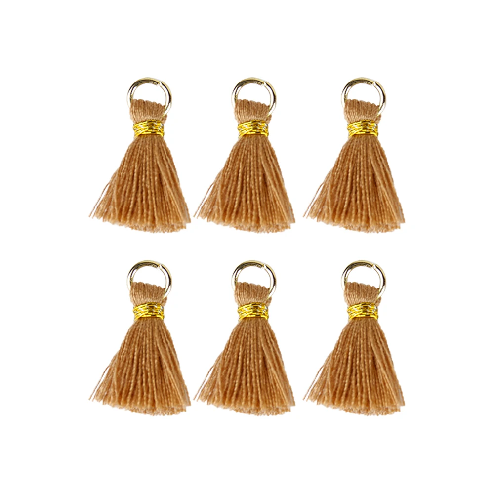 2cm Mini Tassel for DIY Jewelry Making Earring Findings Clothes Home Decorative Accessory