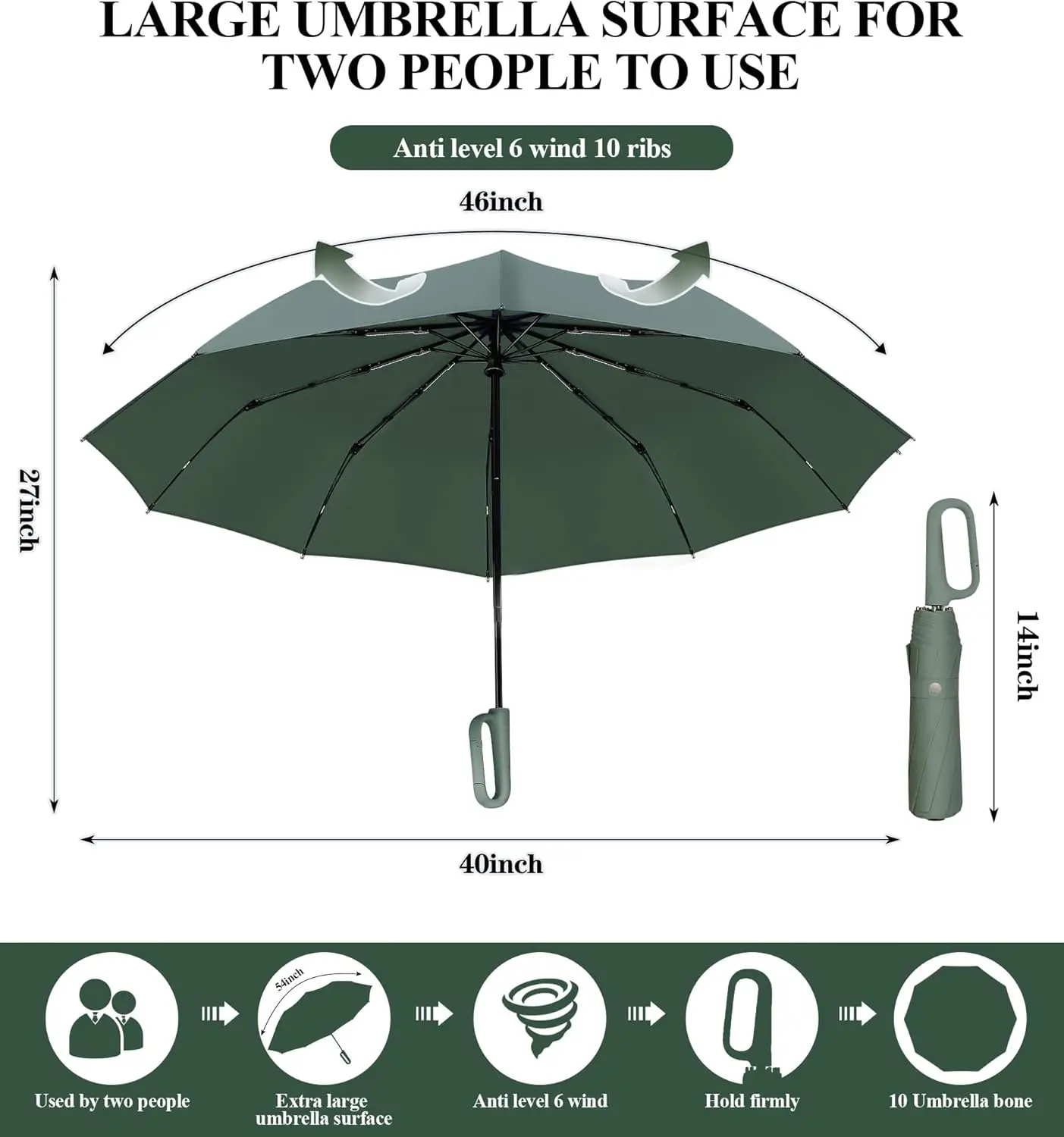 Sombrillas New Invention Guarda Chuva Inverted Umbrellas Uv Protection 10 Ribs Travel Ring Buckle Umbrella With For The Rain