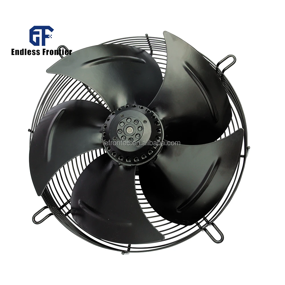 800mm 1850W 24500m3/H Ec Axial Flow Fan for Refrigeration Cooling