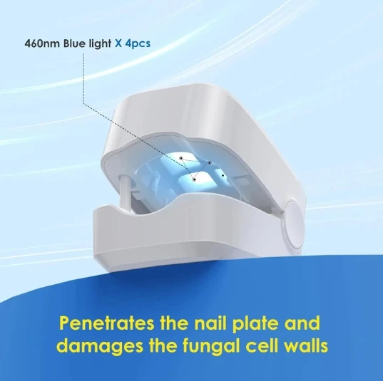 Home laser fingernail and toenail nail fungus cleaning laserdevice treatment machine for onychomycosis remvoal