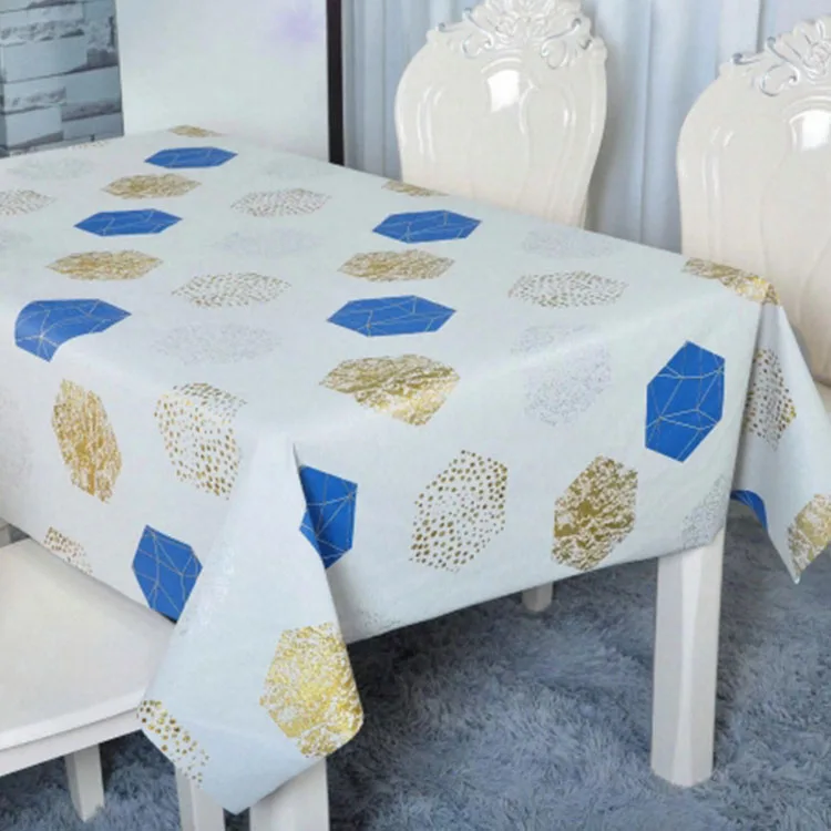 Wholesale oilcloth tablecloth Pvc Plastic Table Cover Tablecloth Roll