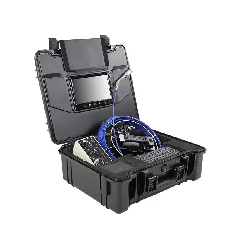 Storm drain/sewer borehole inspection camera system pipe inspection camera with keyboard