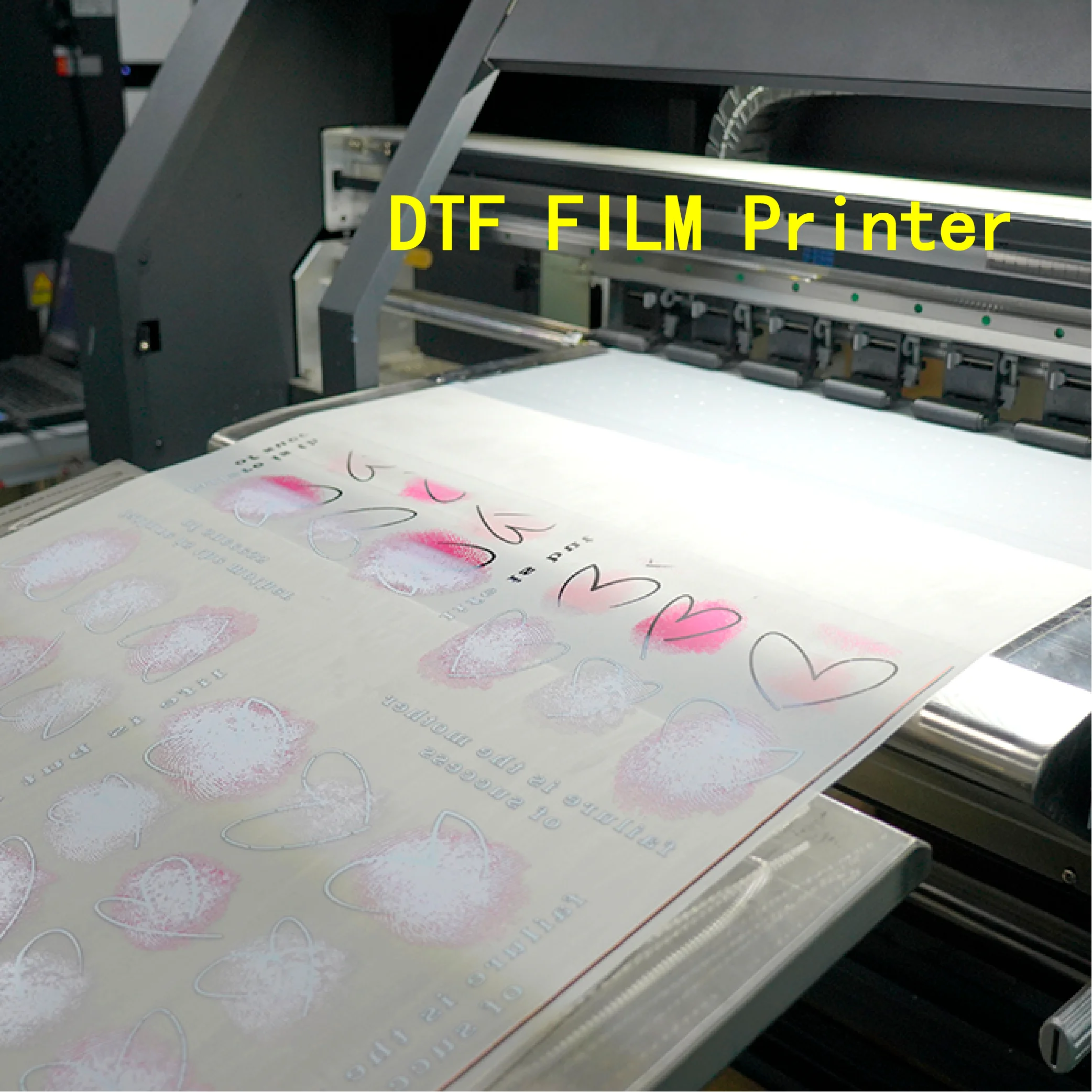 Double Matte Hot Peel A3 A4 60 Cm Dtf Transfer Print Pet Film A4 Dtf Pet Film