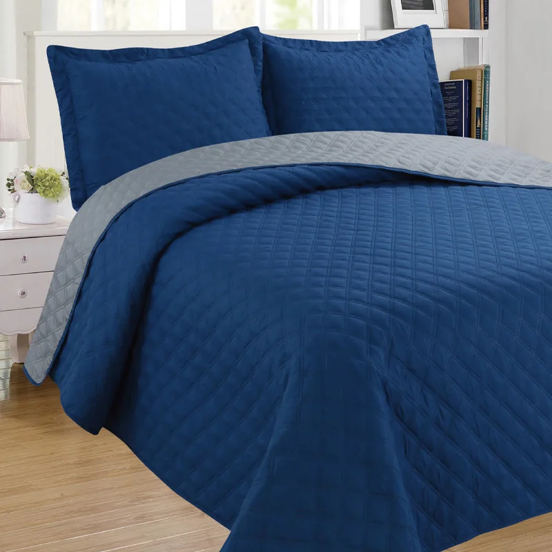 Bed Spread Wholesale Luxury Bedspread Set Ultrasonic Quilt Bedding
