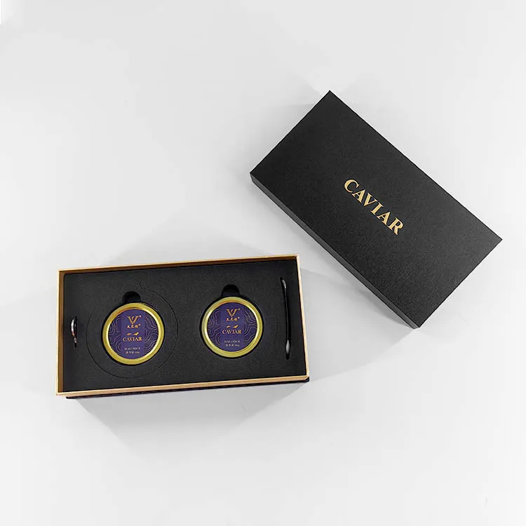 China Manufacturer Different Color Custom Cheaper Paper Boxes Caviar Gift Package Box
