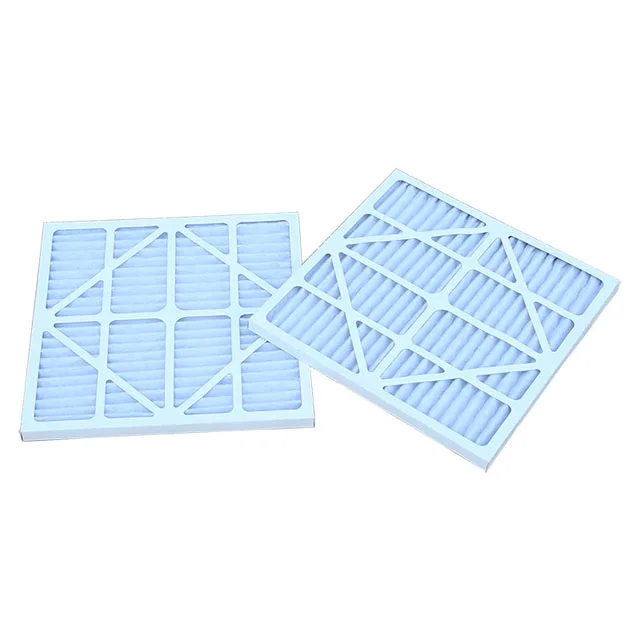 Primary Filter Disposable Panel Air Filter With Paper Frame