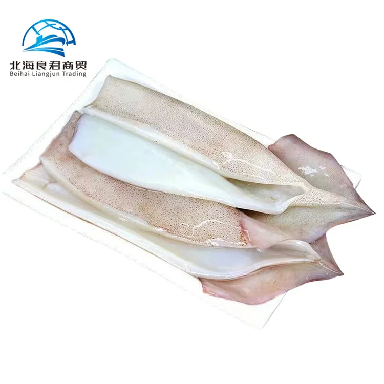 Factory Direct China high quality Wholesale Cheap Freshly caught Whole calamari process Frozen Squid Tube