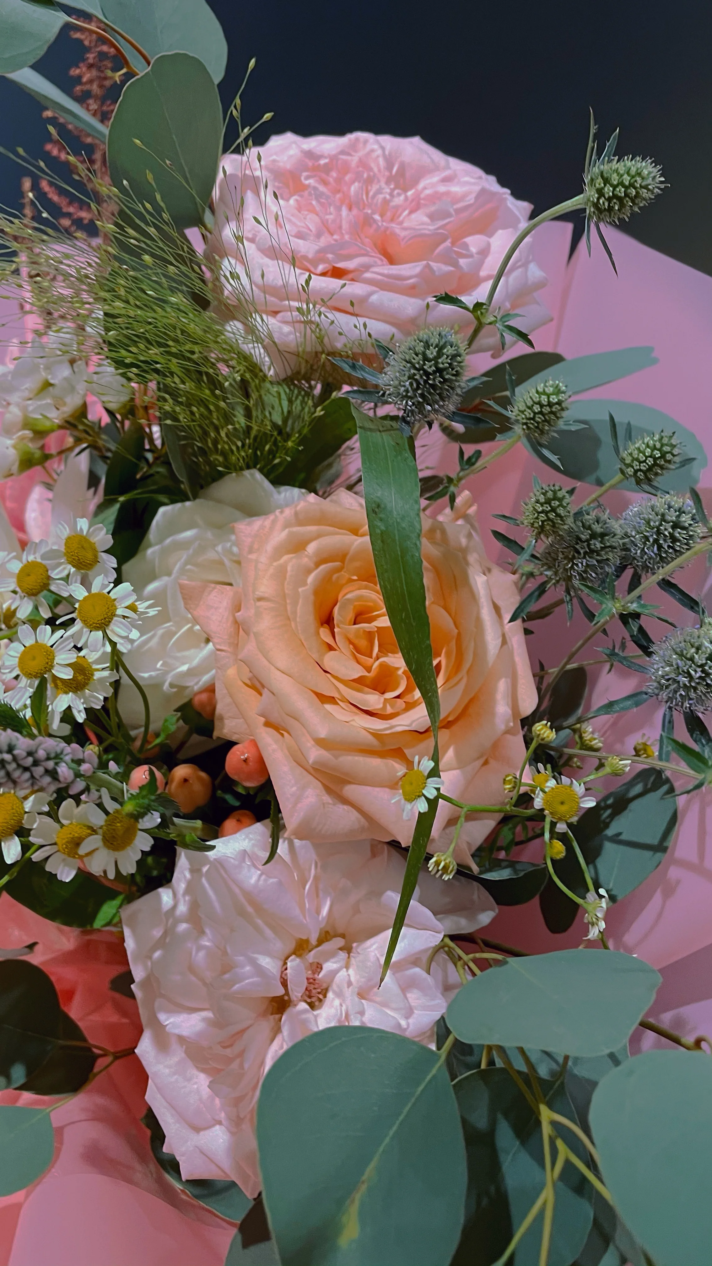 Yuhuiting flower pink bouquets for girls