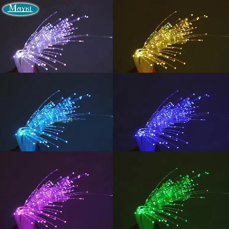 10W 500pcs 0.75mm end glow fiber at 4 meter RGBW Twinkle Starlight Headliner car roof top ceiling star starlight headliner kit